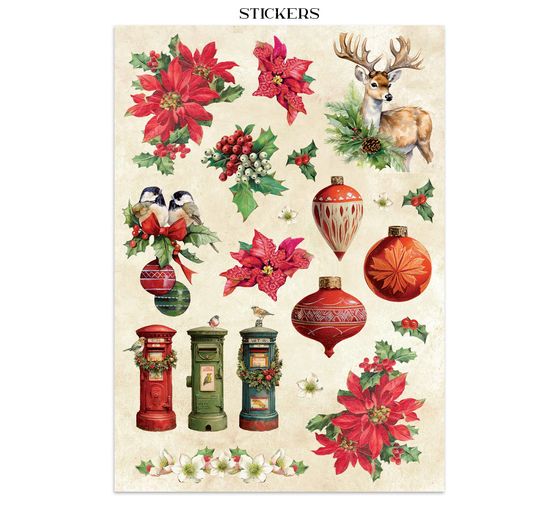 Junk Journal Book Stamperia &laquo; Classic Christmas &raquo;
