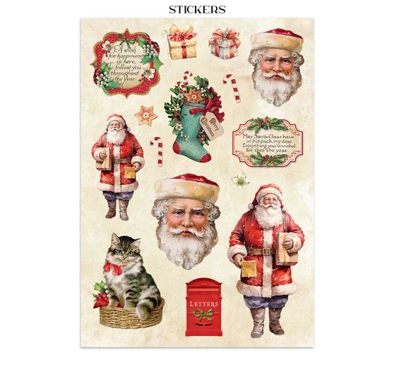 Junk Journal Book Stamperia &laquo; Classic Christmas &raquo;