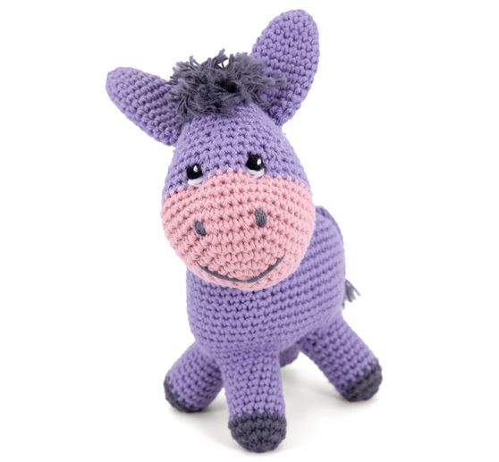 Kit crochet Gr&uuml;ndl &laquo; Eddy l'&acirc;ne &raquo;