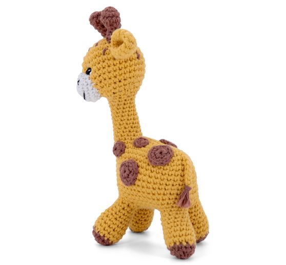 Kit crochet Gr&uuml;ndl &laquo; Gina la girafe &raquo;