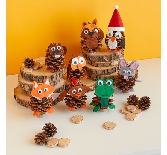 VBS Craft Kit "Pine Cone Animals"