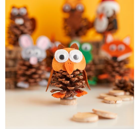 VBS Craft Kit "Pine Cone Animals"