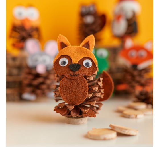 VBS Craft Kit "Pine Cone Animals"
