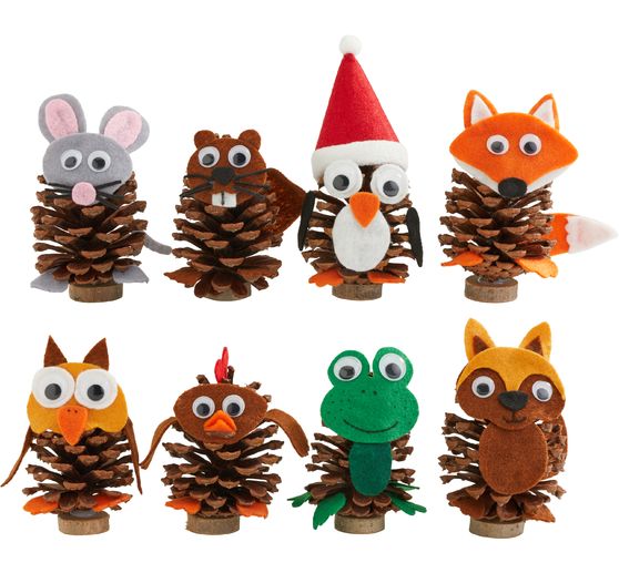 VBS Craft Kit "Pine Cone Animals"