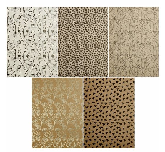 Bloc de papier &agrave; motifs &laquo; In the Meadow &raquo;