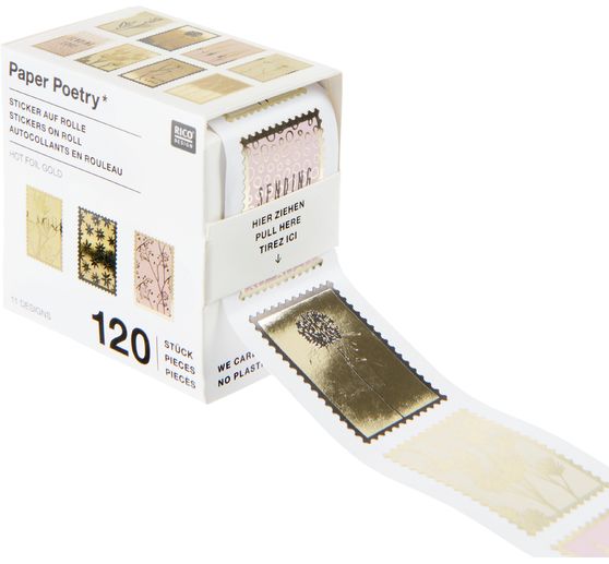 Stickers timbres postaux &laquo; In the Meadow &raquo;