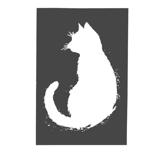 VBS Stencil "Cat", 16 x 24 cm