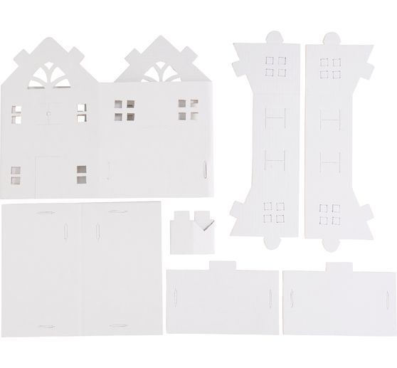 Kit cr&eacute;atif maison en papier VBS &laquo; Maison de campagne &raquo;