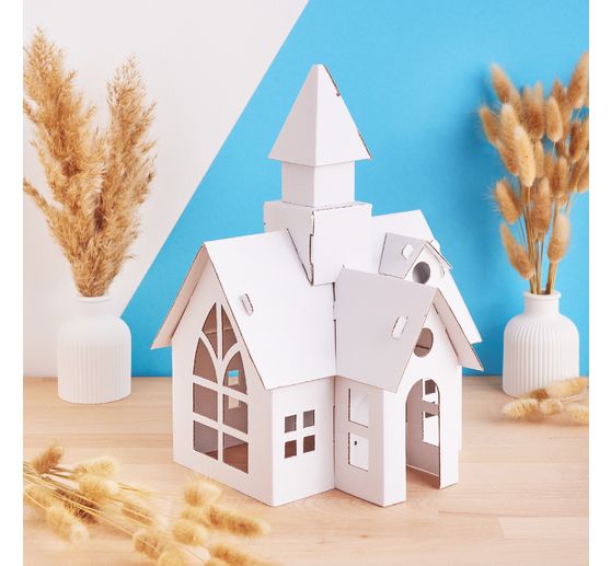 Kit cr&eacute;atif maison en papier VBS &laquo; &Eacute;glise &raquo;