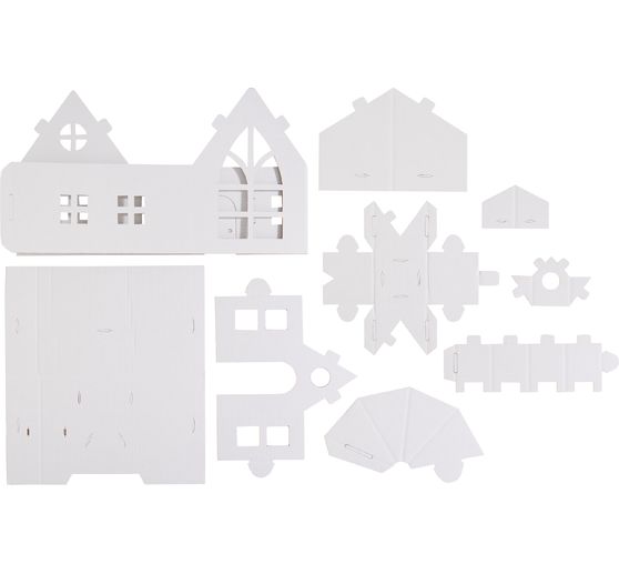 Kit cr&eacute;atif maison en papier VBS &laquo; &Eacute;glise &raquo;