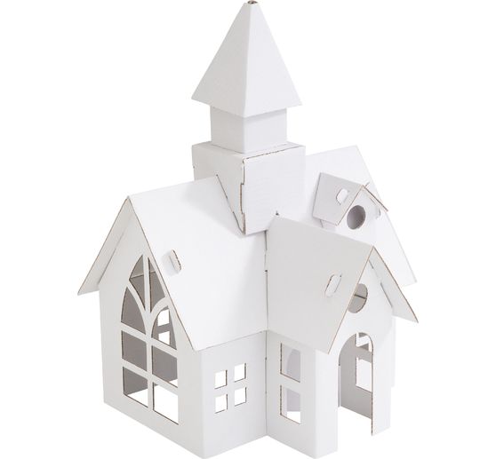 Kit cr&eacute;atif maison en papier VBS &laquo; &Eacute;glise &raquo;