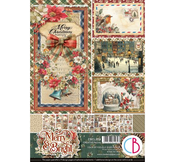 Ciao Bella paper set "Merry & Bright"
