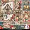 Ciao Bella scrapbook paper "Merry & Bright"