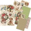 Ciao Bella motif straw silk assortment "Cozy Christmas", set of 8