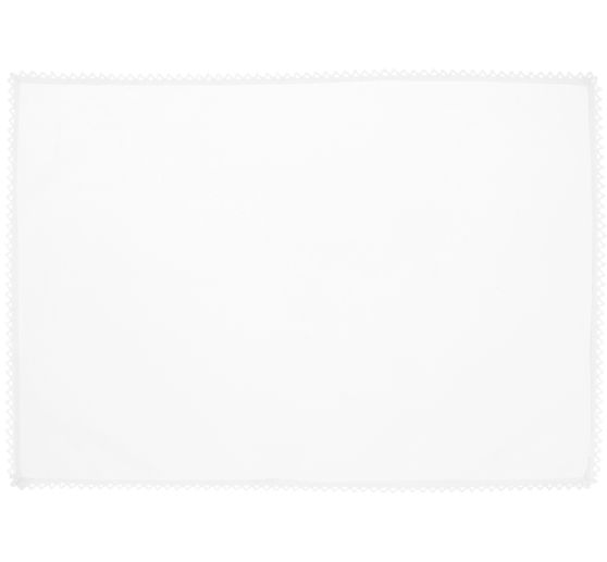 Lace placemats, rectangular