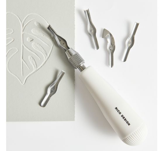 Gouge de linogravure Rico Design, 6 parties