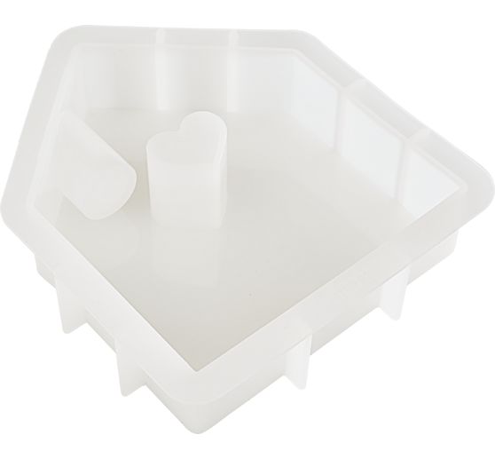 Moule en silicone VBS &laquo; Maison avec bougeoir &raquo;