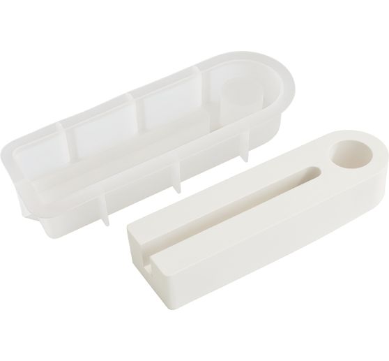 Moule en silicone VBS &laquo; Bougeoir &raquo; &agrave; bord embo&icirc;table