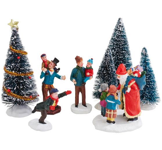 Set miniatures VBS &laquo; March&eacute; de No&euml;l &raquo;