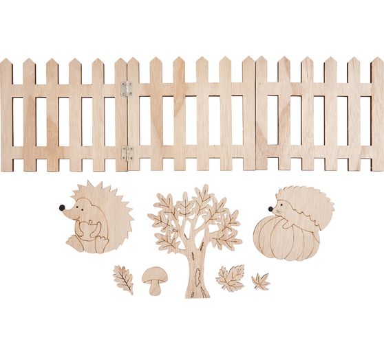 Cl&ocirc;ture en bois d&eacute;co VBS