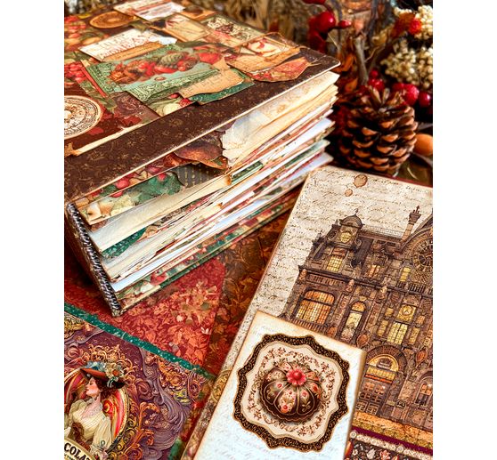 Papier scrapbooking Ciao Bella &laquo; The Chocolate Factory &raquo;