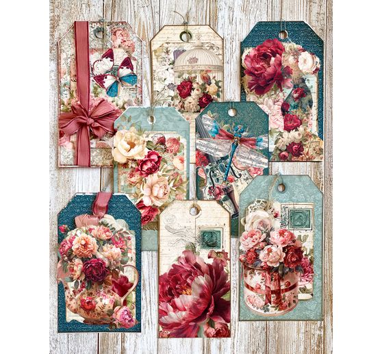 Papier scrapbooking Ciao Bella &laquo; Bohemian Burgundy &raquo;