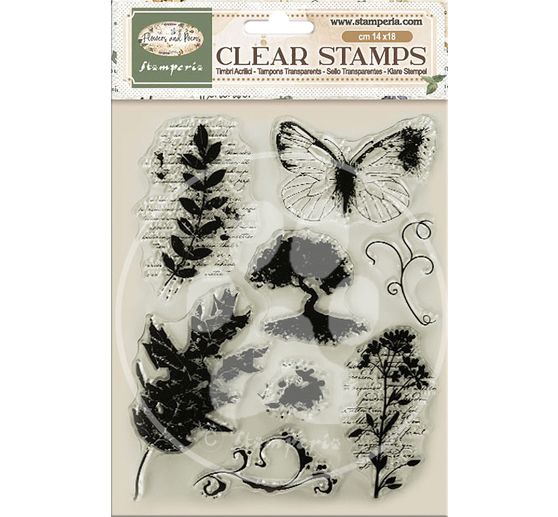 Stamperia Clear-Stamps "Flowers and Poems"