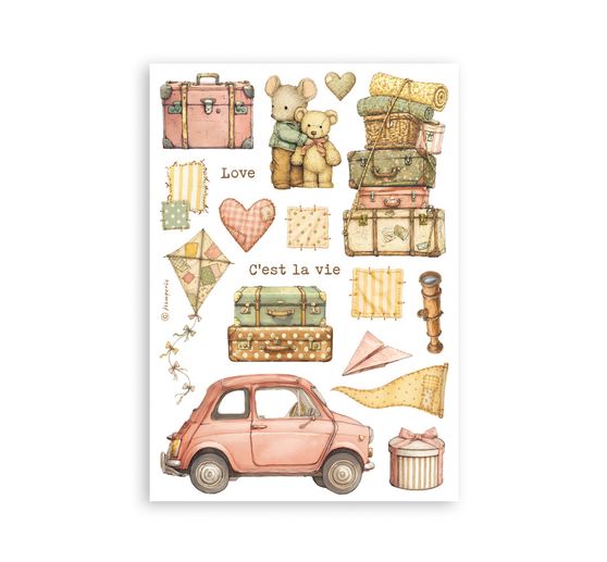 Washi pad Stamperia &laquo; Cozy Family &raquo;