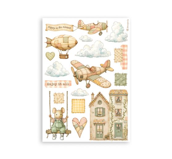 Washi pad Stamperia &laquo; Cozy Family &raquo;