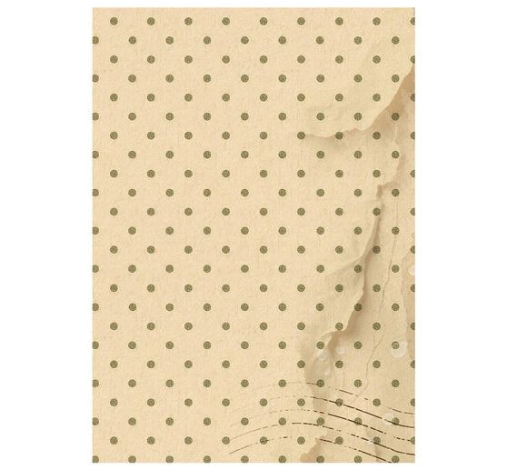 Stamperia Motif straw silk backgrounds "Cozy Family", DIN A6, set of 8