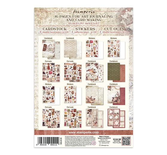 Stamperia Junk Journal Book "Our Way"