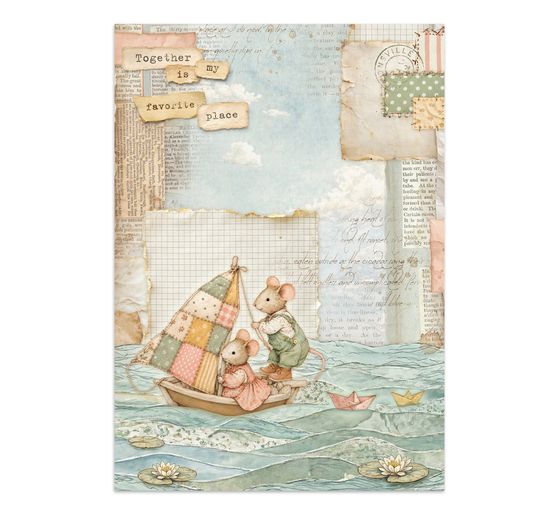 Stamperia Junk Journal Book "Cozy Family"