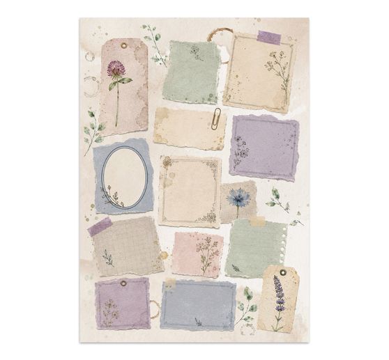 Stamperia A5 Junk Journal Focus Points "Flowers and Poems"