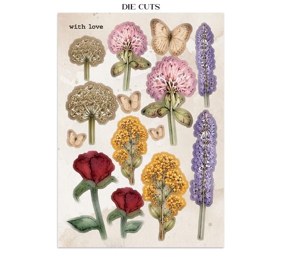 Stamperia A5 Junk Journal Focus Points "Flowers and Poems"