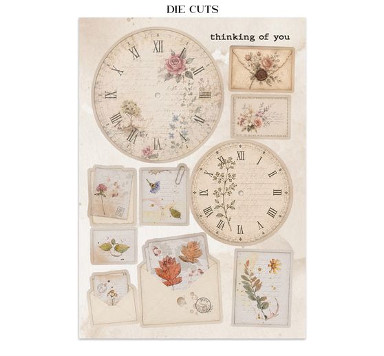 Stamperia A5 Junk Journal Focus Points "Flowers and Poems"