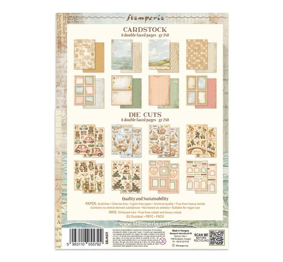 Stamperia A5 Junk Journal Focus Points "Cozy Family"