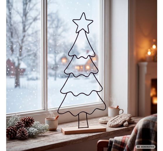 VBS Metal fir tree