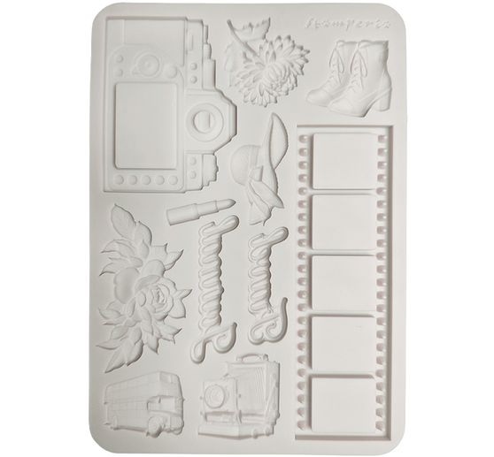 Moule en silicone A5 Stamperia &laquo; Our Way &raquo;