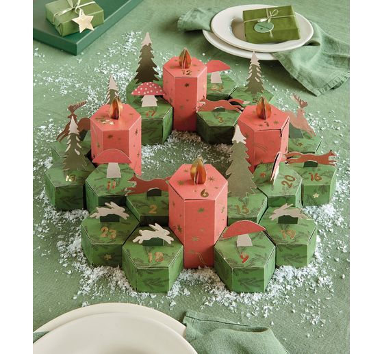 Advent calendar craft kit "Forest Animals"