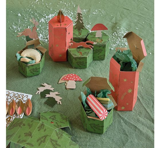 Advent calendar craft kit "Forest Animals"