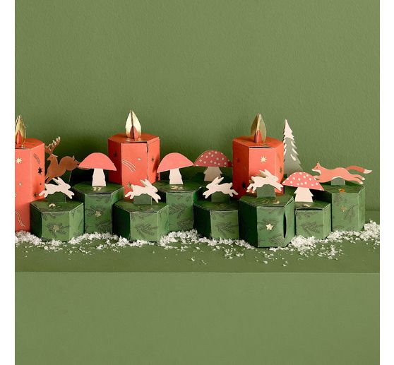 Advent calendar craft kit "Forest Animals"