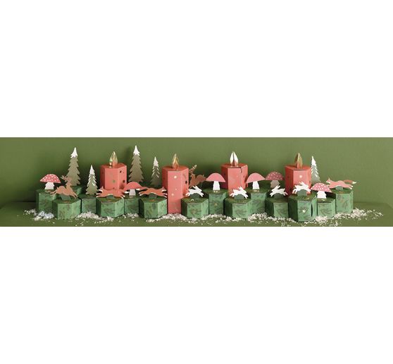 Advent calendar craft kit "Forest Animals"
