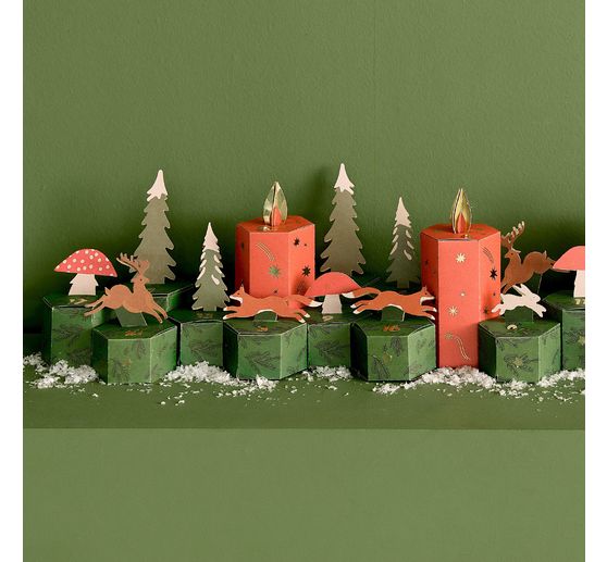 Advent calendar craft kit "Forest Animals"