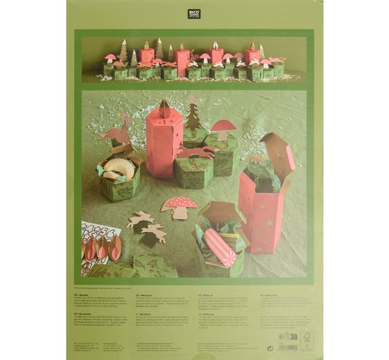 Advent calendar craft kit "Forest Animals"