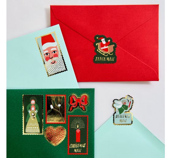 Stickers timbres postaux &laquo; l'Avent, l'Avent &raquo;