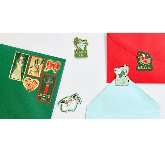 Stickers timbres postaux &laquo; l'Avent, l'Avent &raquo;