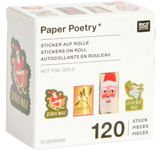 Stickers timbres postaux &laquo; l'Avent, l'Avent &raquo;