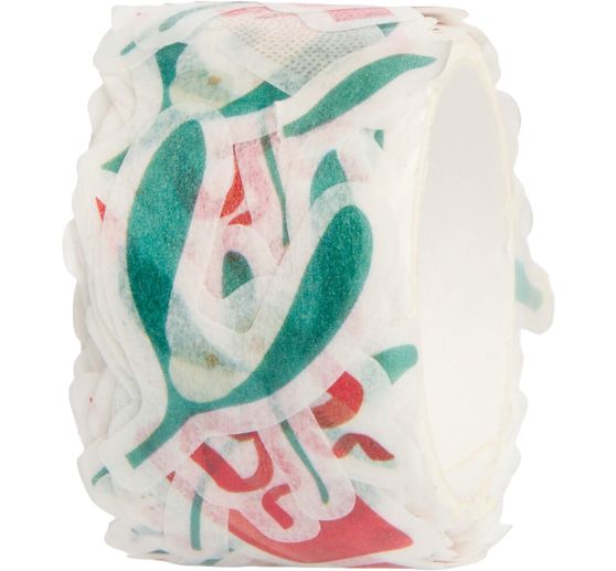 Stickers washi &laquo; Brins de gui & Bougies &raquo;