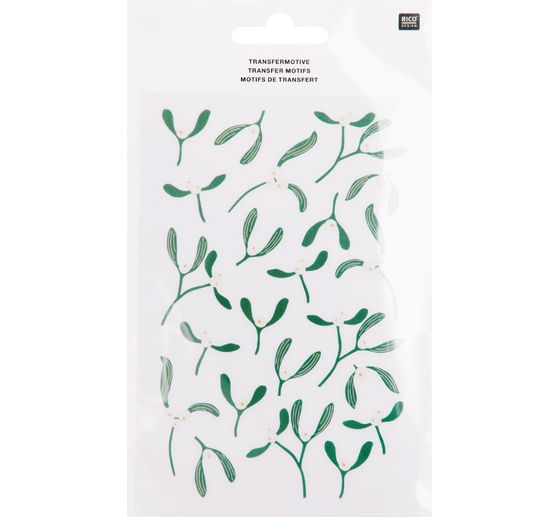 Transfer motifs "Mistletoe branches"