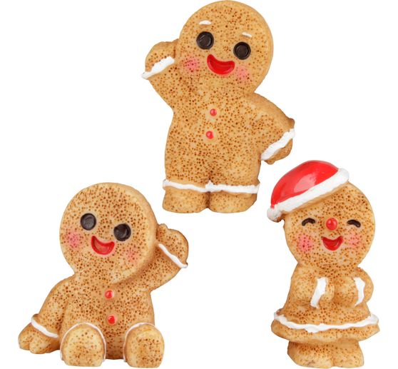 Bonshommes en pain d'&eacute;pice miniatures &laquo; Cookie &raquo;